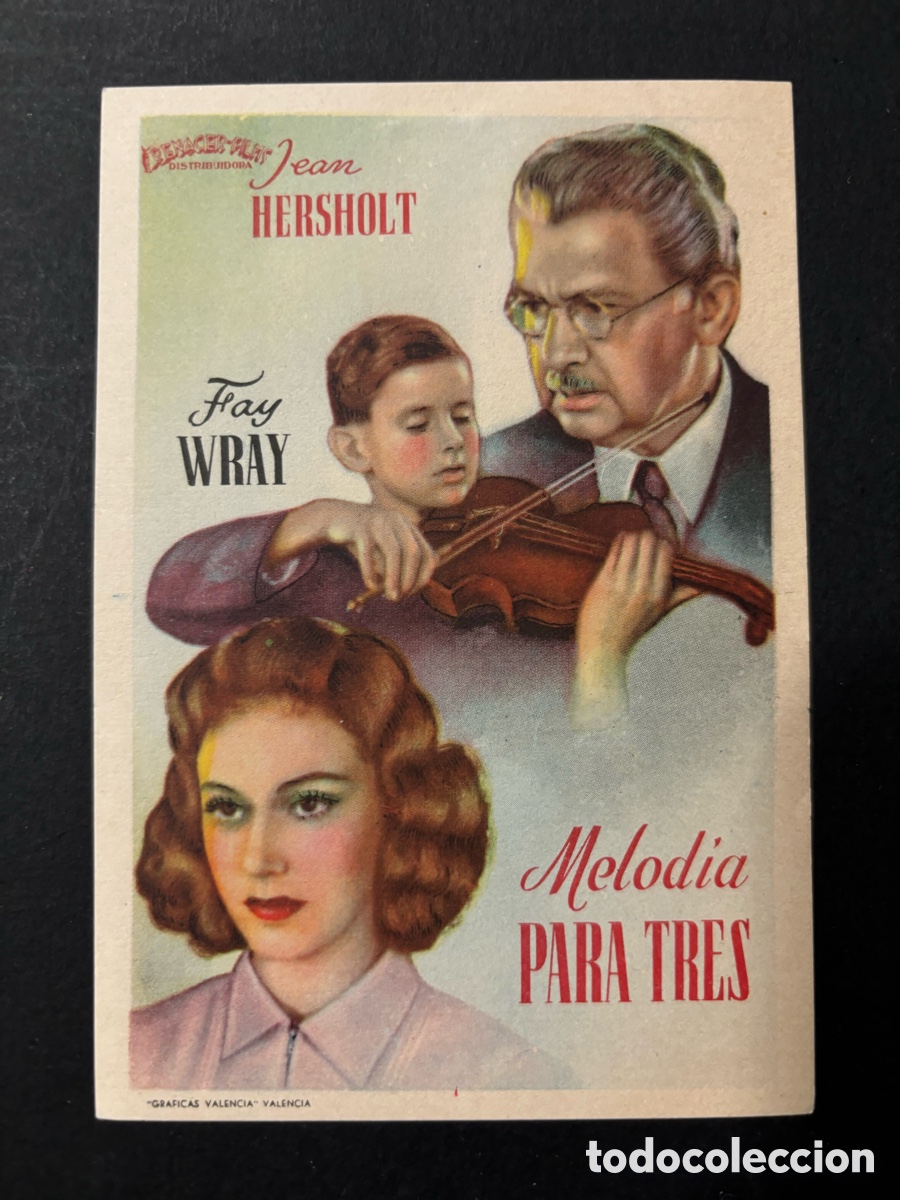 Cine: Programa melod&iacute;a para tres jean hersholt A2 - Foto 1