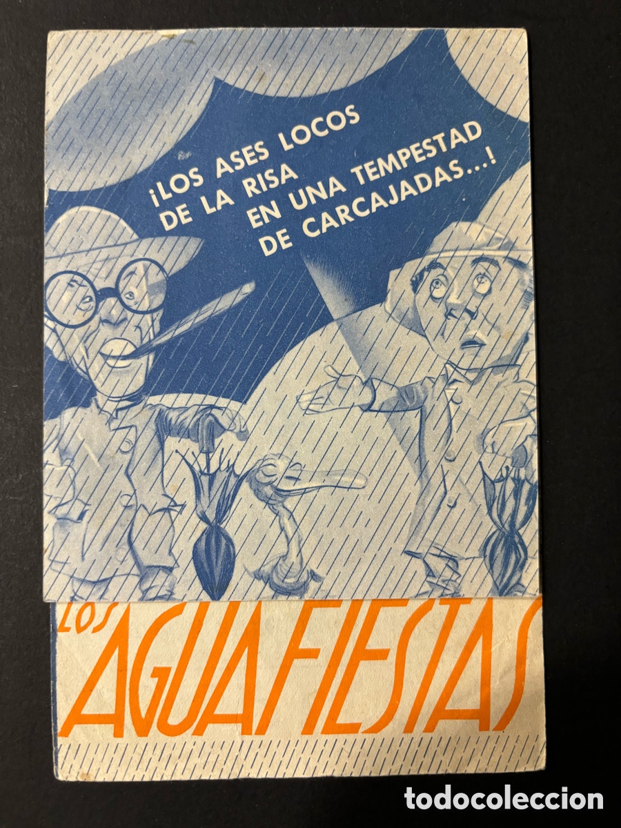 Cinema: Programa los aguafiestas wheeler y woolsey con publicidad cine capitol valencia A2