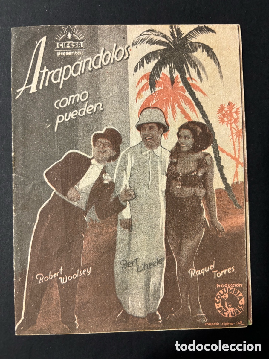 Cinema: Programa atrap&aacute;ndolos como pueden wheeler y woolsey raquel torres publicidad gran teatro Huelva A2