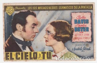 Cine: EL CIELO Y T&Uacute; (Con publicidad) - Foto 1