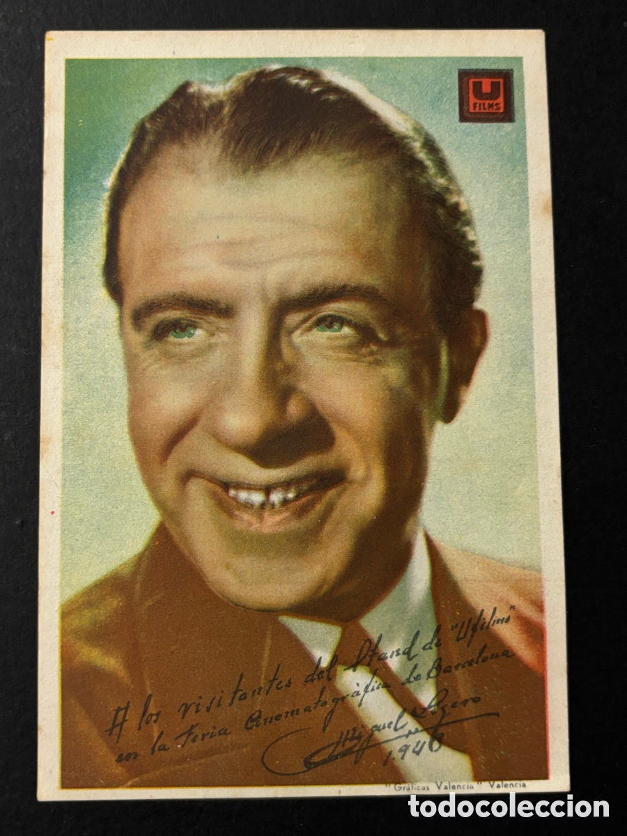  Foglietti di film di film antichi di cinema: Programa U films foto Miguel ligero A13