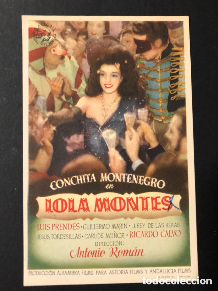 Cine: Programa lola montes Conchita Montenegro A13 - Foto 1