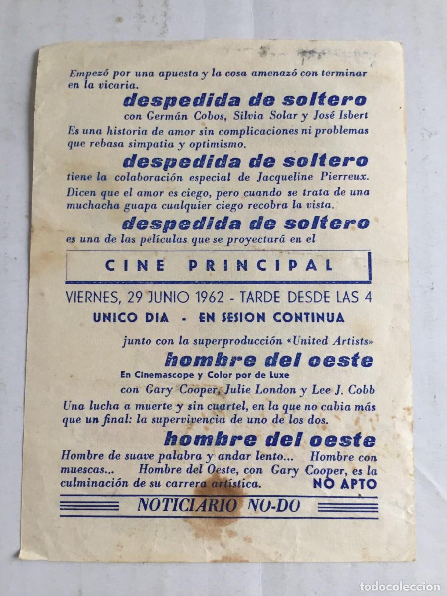 Cine: Programa despedida de soltero German cobos con publicidad - Foto 5