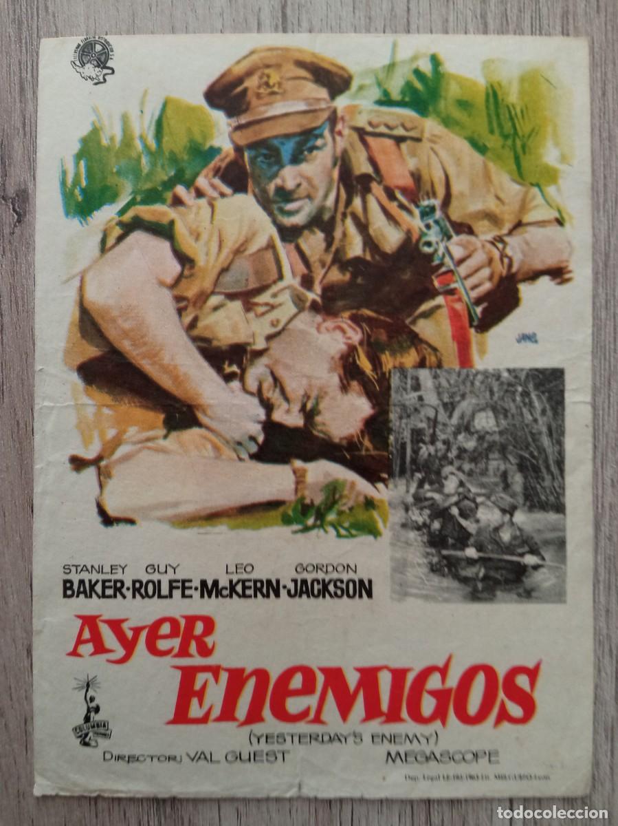 Cine: AYER ENEMIGOS, STANLEY BAKER - Foto 1