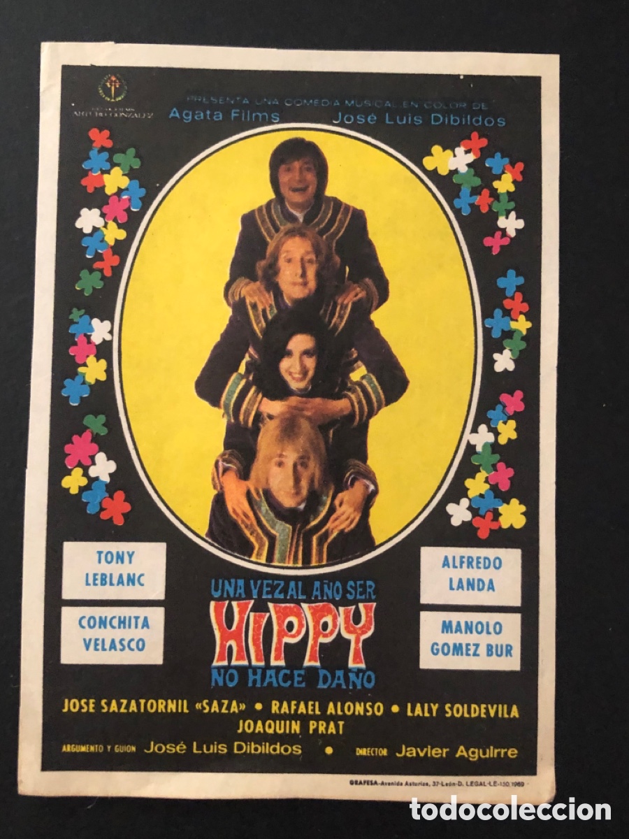 Cine: Programa hippy Tony leblanc A13 - Foto 1