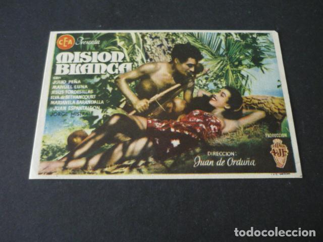 Cine: MISION BLANCA PROGRAMA DE CINE SIN PUBLICIDAD - Foto 1