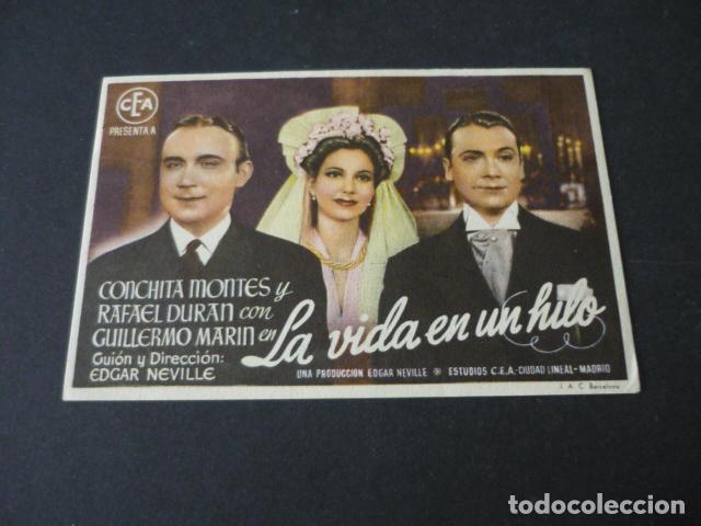 Cine: LA VIDA EN UN HILO PROGRAMA DE CINE SIN PUBLICIDAD - Foto 1