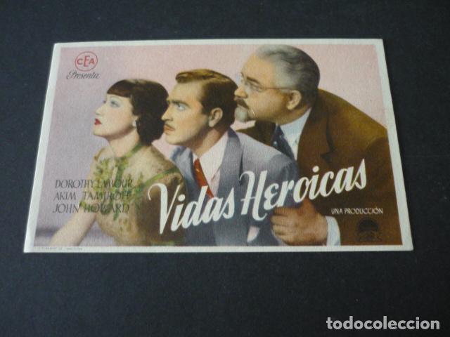Cine: VIDA HEROICO PROGRAMA DE CINE SIN PUBLICIDAD - Foto 1