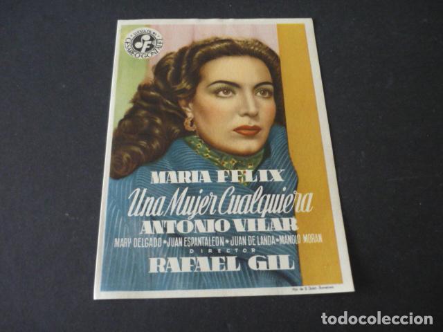 Cine: UNA MUJER CUALQUIERA PROGRAMA DE CINE SIN PUBLICIDAD - Foto 1