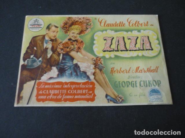Cine: ZAZA PROGRAMA DE CINE SIN PUBLICIDAD - Foto 1