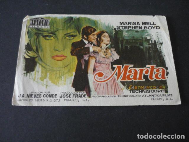 Cine: MARTA PROGRAMA DE CINE SIN PUBLICIDAD - Foto 1