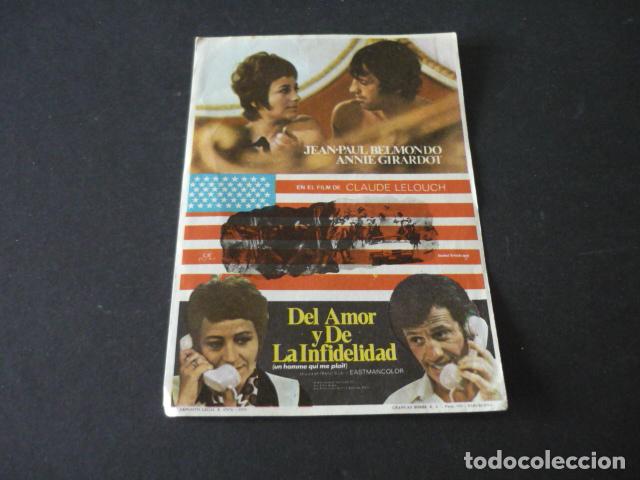 Cine: DEL AMOR Y DE LA INFIDELIDAD PROGRAMA DE CINE SIN PUBLICIDAD - Foto 1