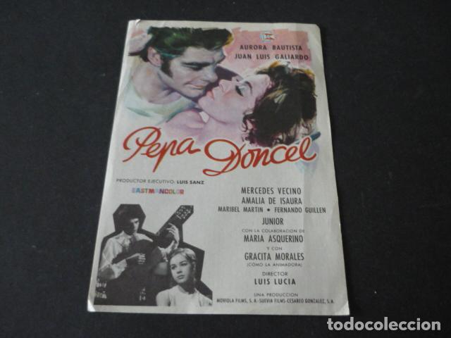 Cine: PEPA DONCEL PROGRAMA DE CINE SIN PUBLICIDAD - Foto 1