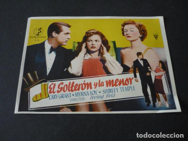 Cine: EL SOLTERON Y LA MENOR PROGRAMA DE CINE SIN PUBLICIDAD - Foto 1