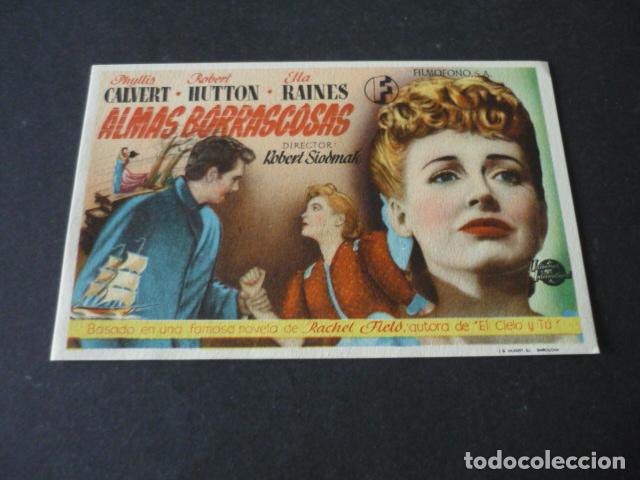 Cine: ALMAS BORRASCOSAS PROGRAMA DE CINE SIN PUBLICIDAD - Foto 1