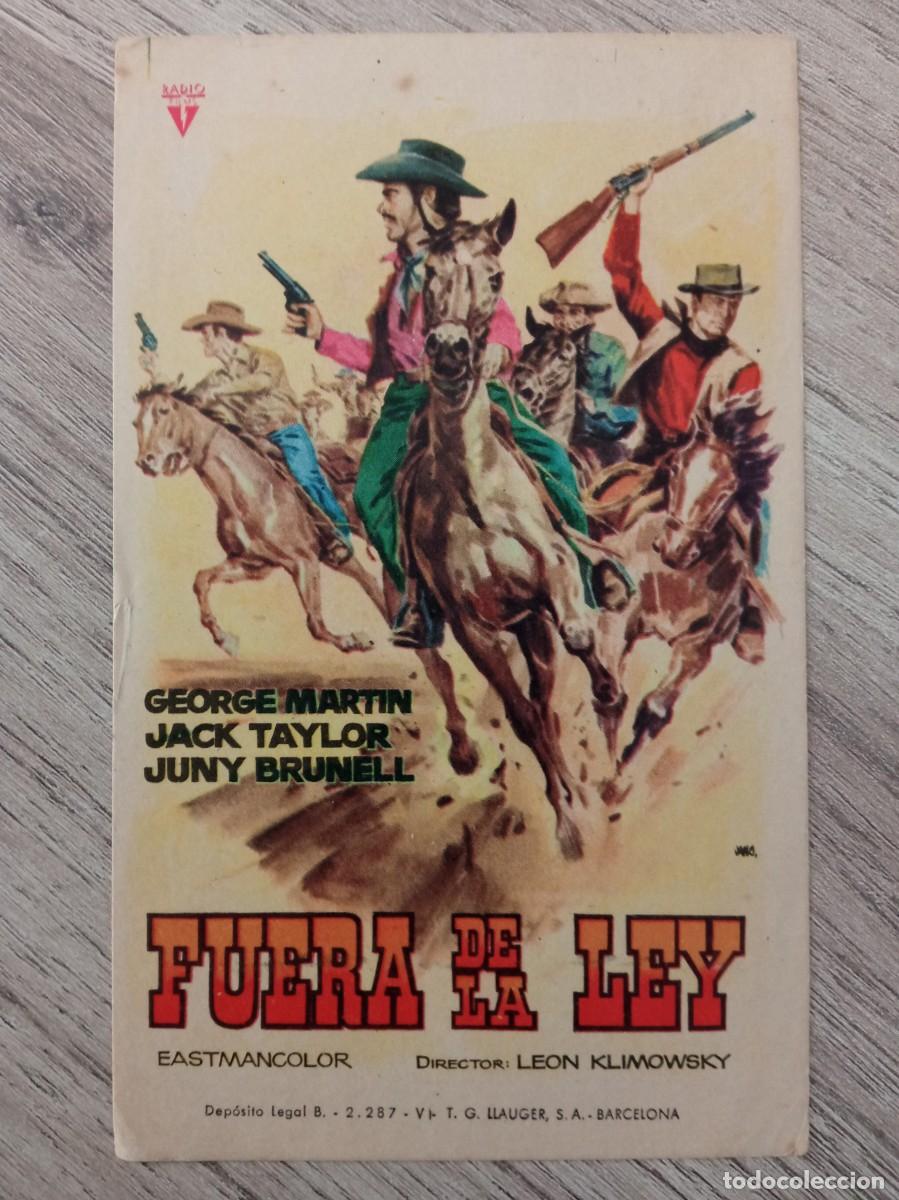 Cine: FUERA DE LA LEY, GEORGE MARTIN - Foto 1