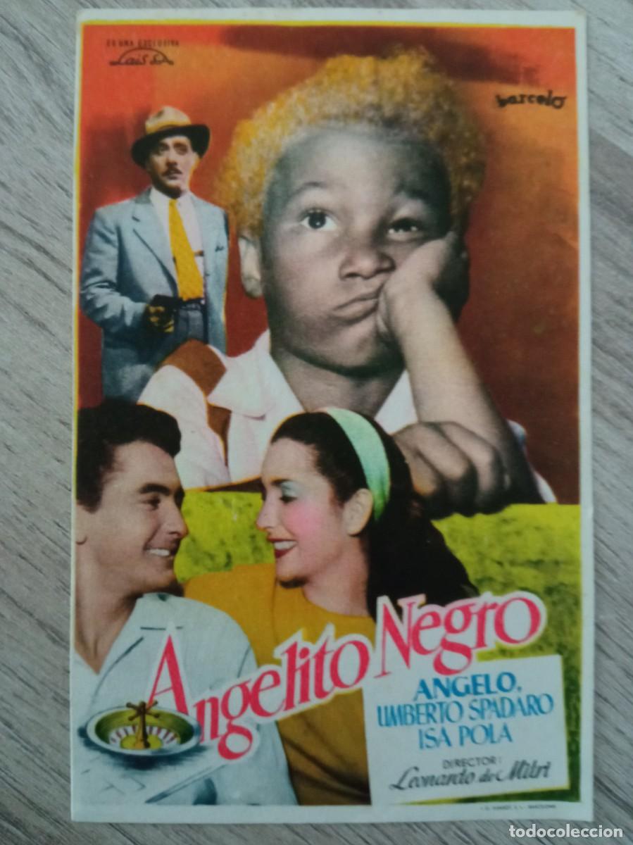 Cine: ANGELITO NEGRO, ANGELO, DISTRIBUIDORA BARCELO - Foto 1