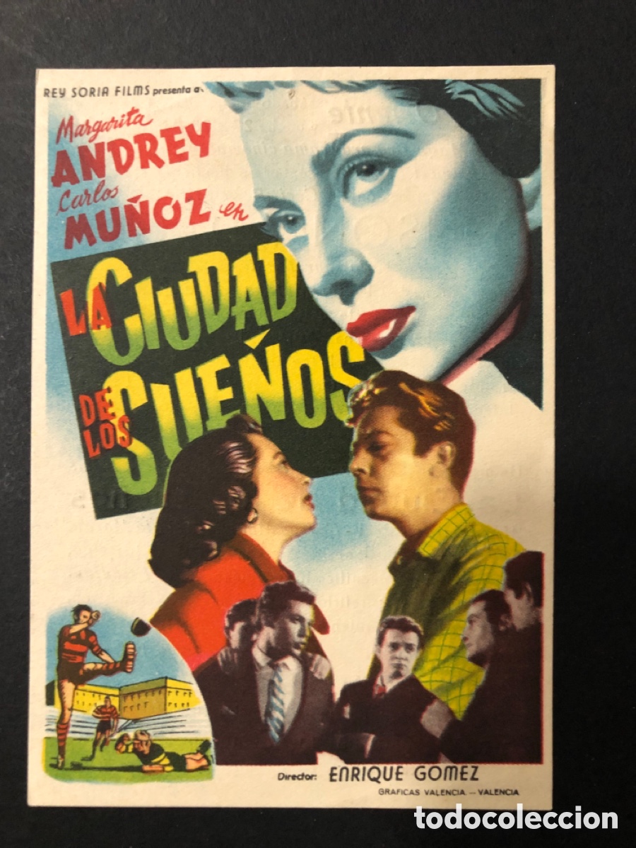 Cine: Programa la ciudad de los sue&ntilde;os margarita Andrey con publicidad cine oriente A13