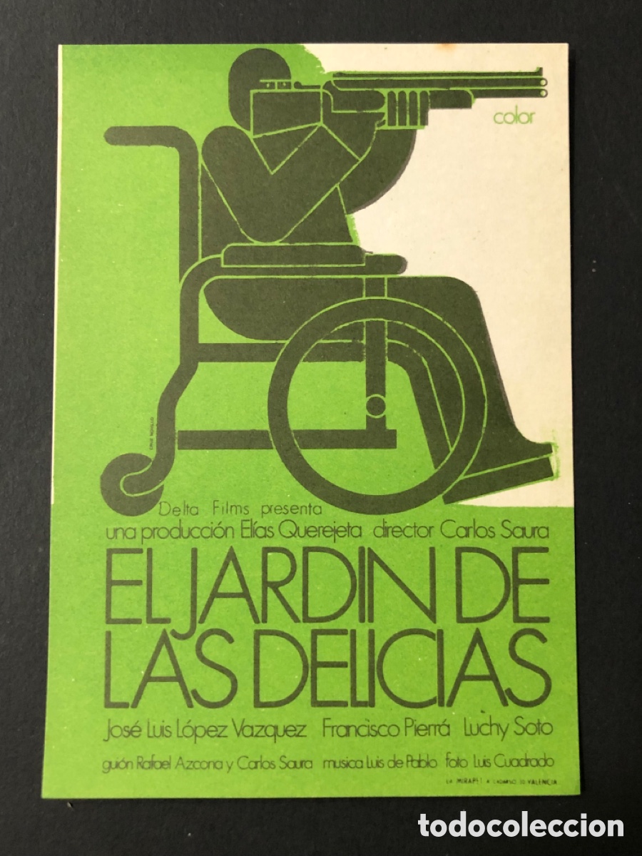 Cine: Programa el jard&iacute;n de las delicias Jose Luis Lopez V&aacute;zquez A13