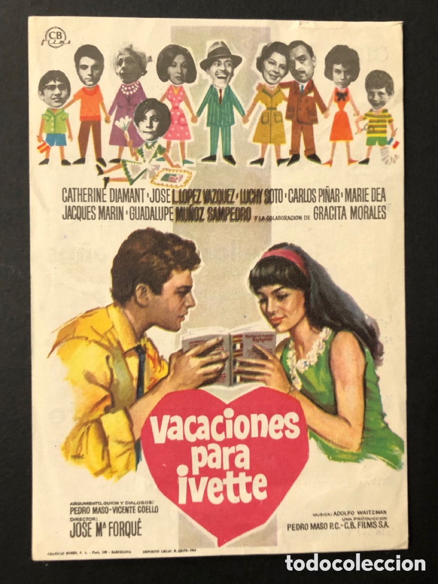 Cine: Programa vacaciones para Ivette J L Lopez V&aacute;zquez con publicidad cine arinco palamos A13