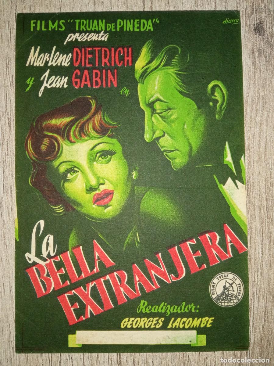 Cine: LA BELLA EXTRANJERA, MARLENE DIETRICH - Foto 1