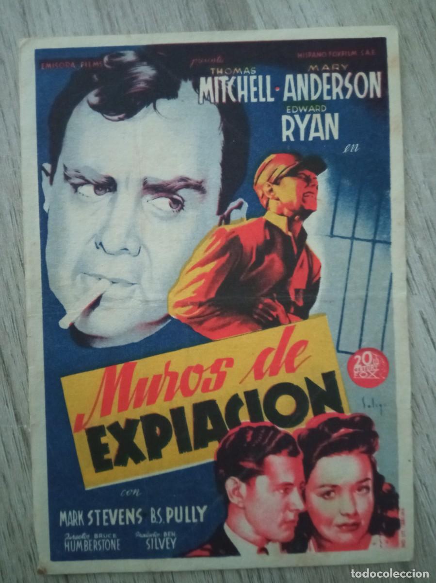 Cine: MUROS DE EXPIACI&Oacute;N, THOMAS MITCHELL, TEATRO PINCIPAL - Foto 1