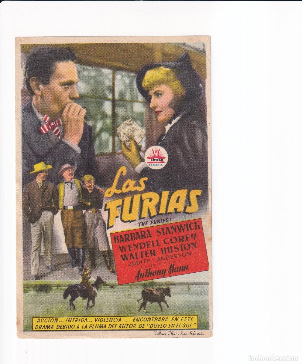 Cine: LAS FURIAS : BARBARA STANWICK - Foto 1