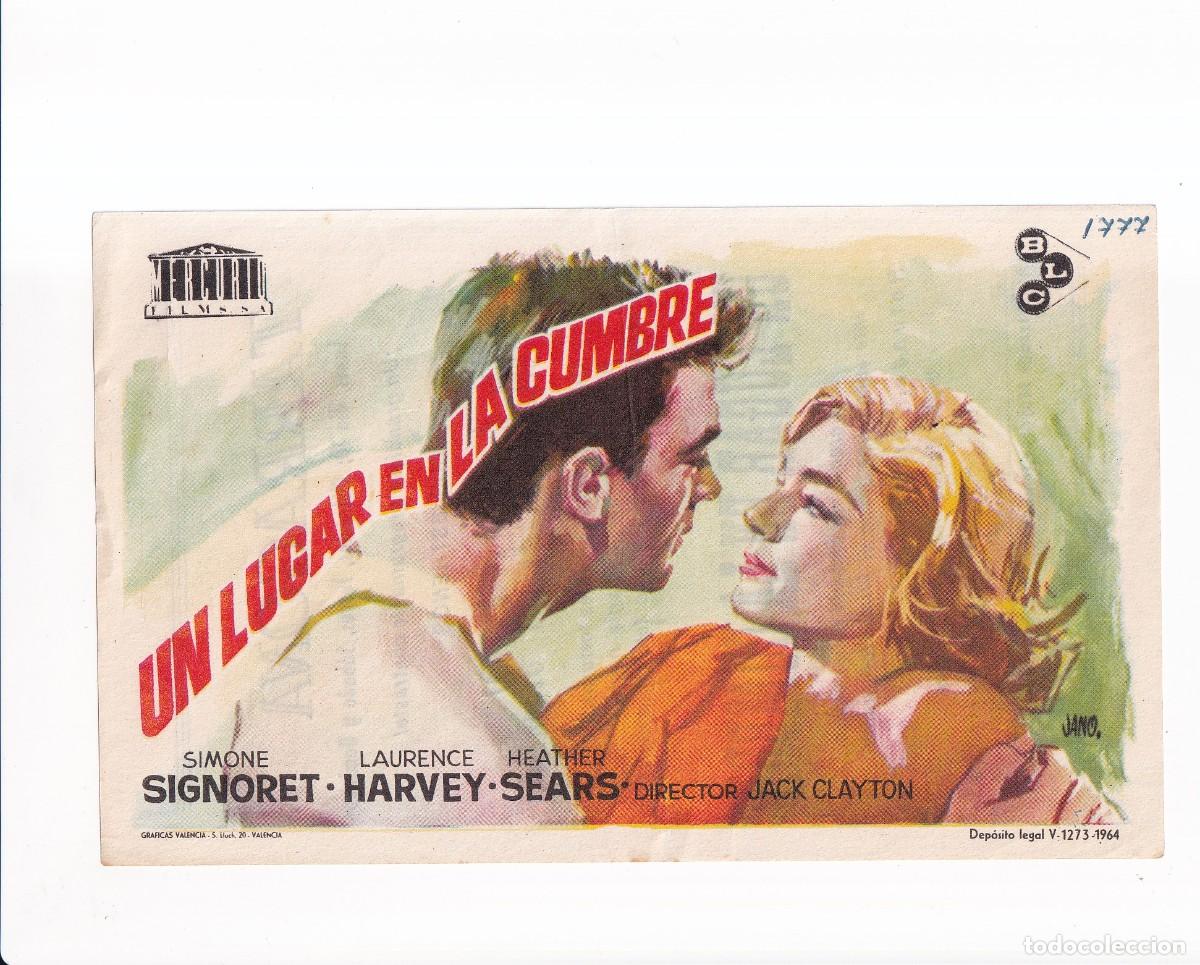Cine: UN LUGAR EN LA CUMBRE : SIMONE SIGNORET - Foto 1
