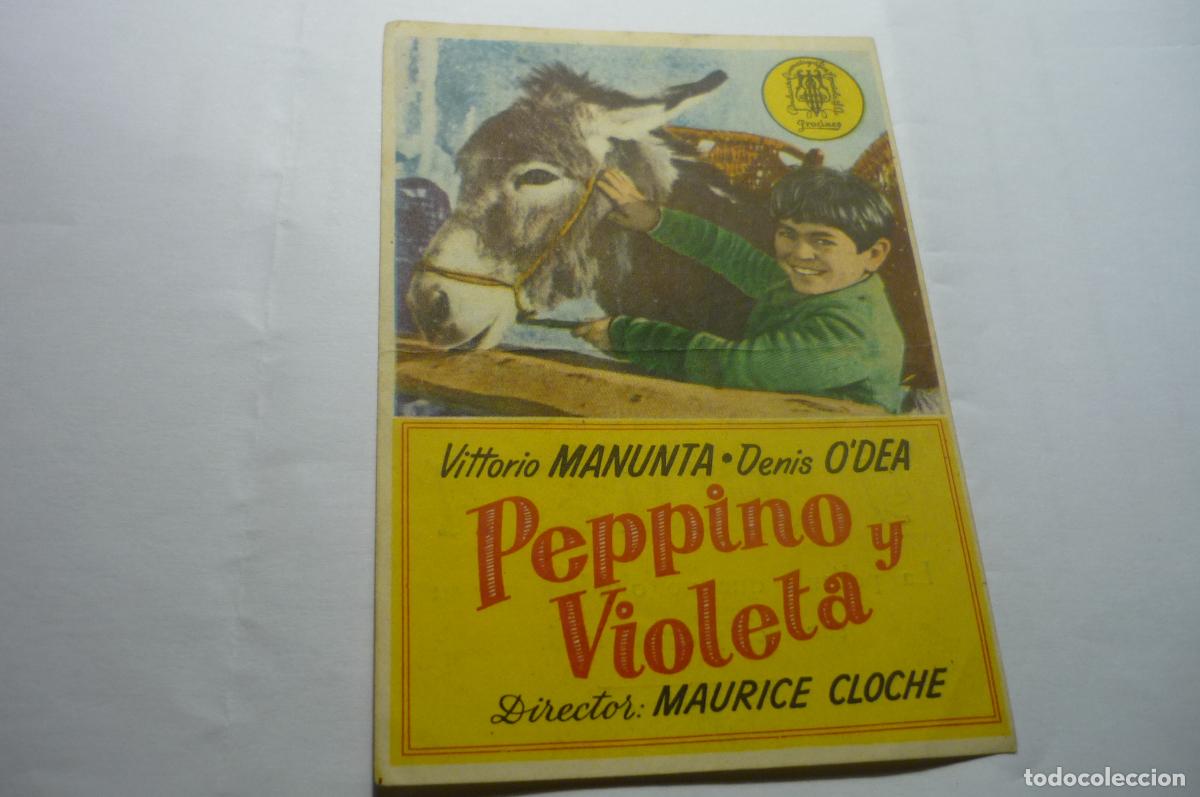 Cine: programa peppino y violeta.- publicidad moderno.-cocentaina - Foto 1