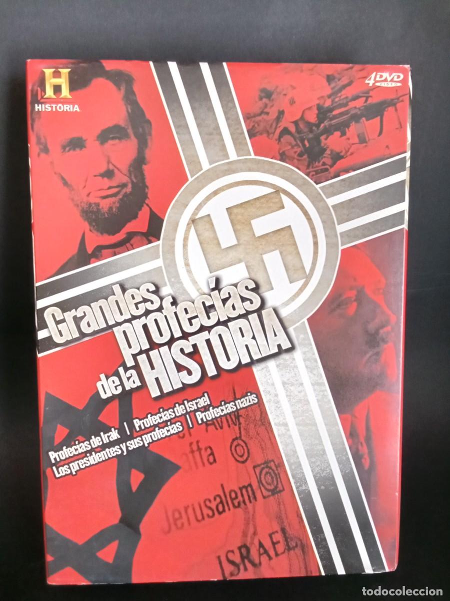Cine: GRANDES PROFECIAS DE LA HISTORIA 4 DVDs - Foto 1