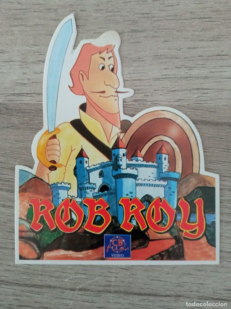 Cine: ROB ROY, CB FILMS VIDEO, PEGATINA - Foto 1