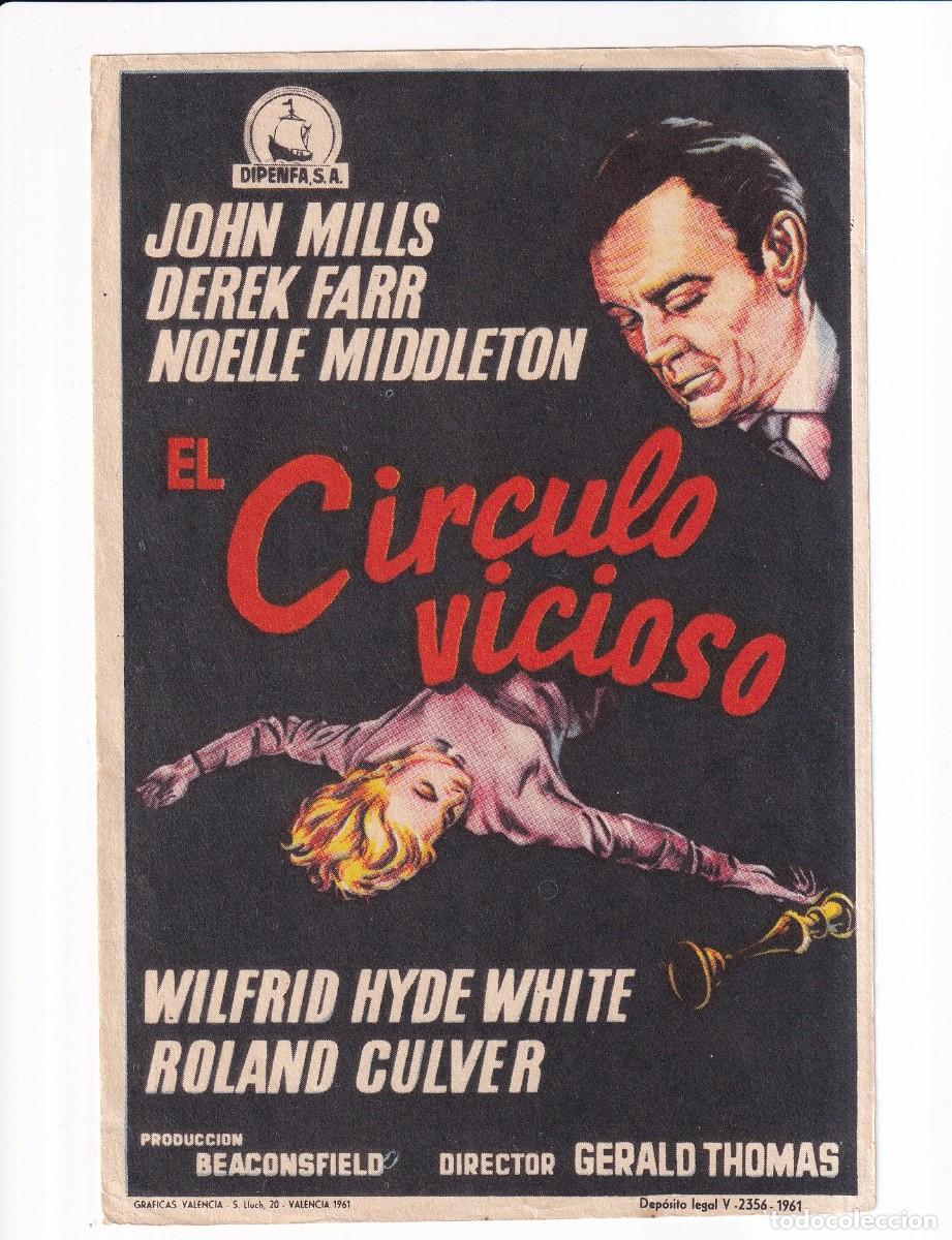 Cine: EL CIRCULO VICIOSO : JOHN MILLS - Foto 1