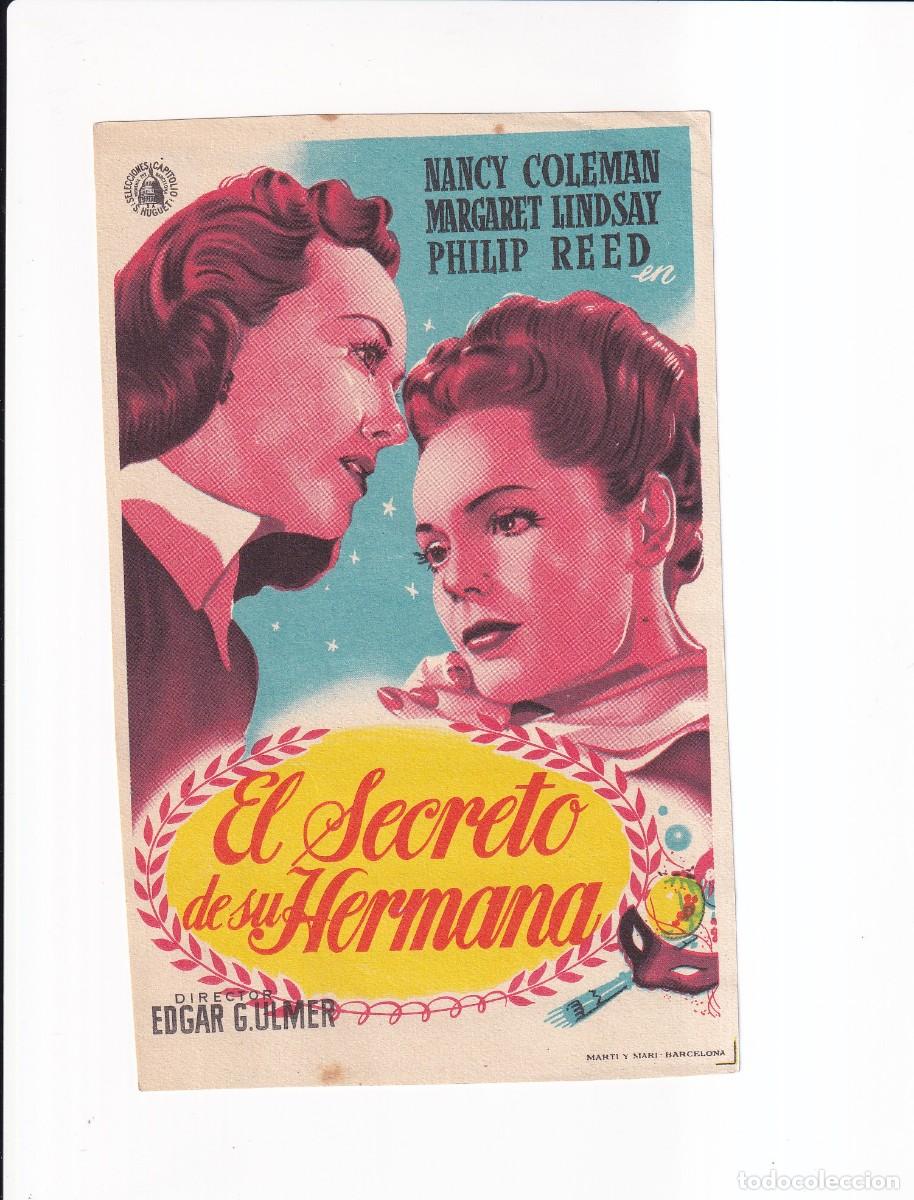 Cine: EL SECRETO DE SU HERMANA : NANCY COLEMAN - Foto 1