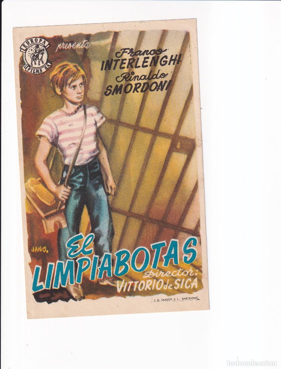 Cine: EL LIMPIABOTAS : FRANCO INTERLENGHI - Foto 1
