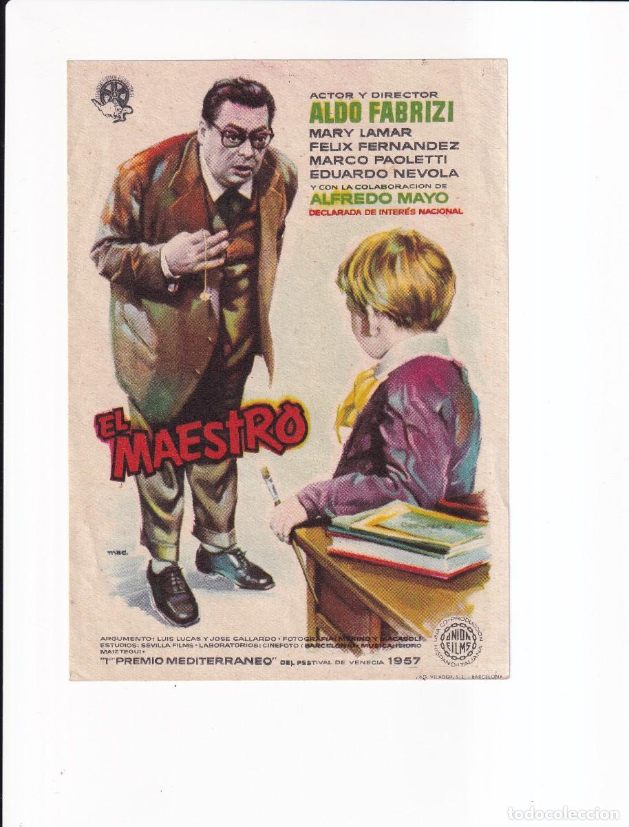 Cine: EL MAESTRO : ALDO FABRIZI - Foto 1