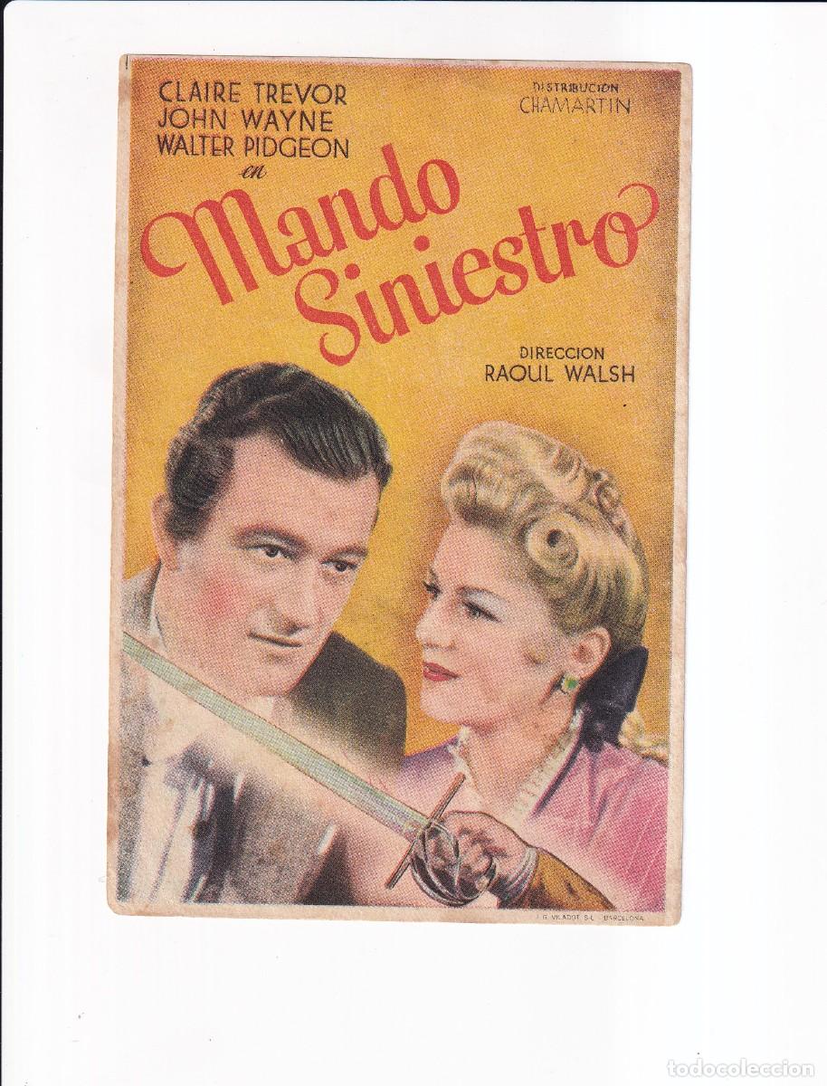 Cine: MANDO SINIESTRO : CLAIRE TREVOR, JOHN WAYNE - Foto 1
