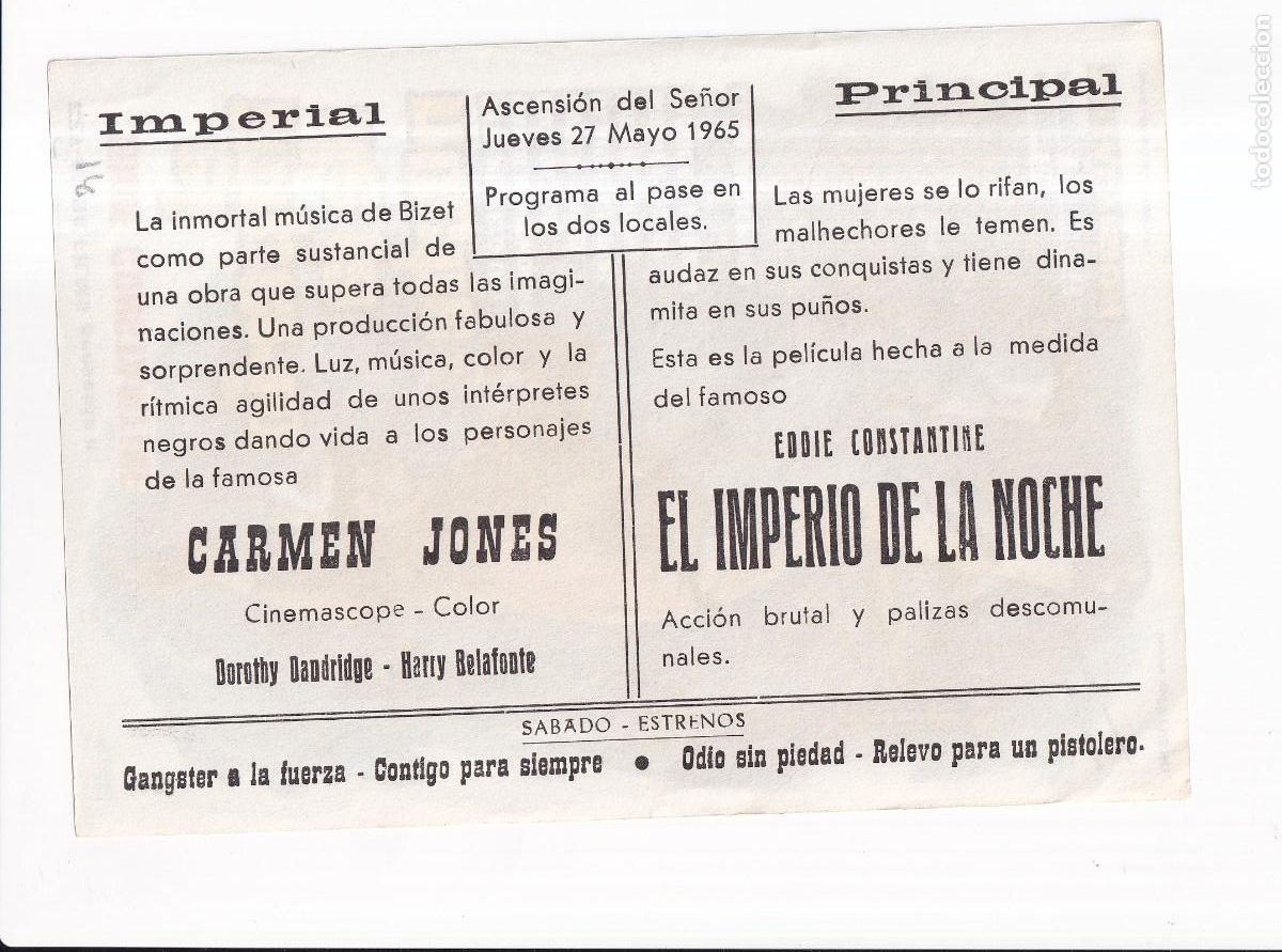 Cine: EL IMPERIO DE LA NOCHE : EDDIE CONSTANTINE - Foto 2