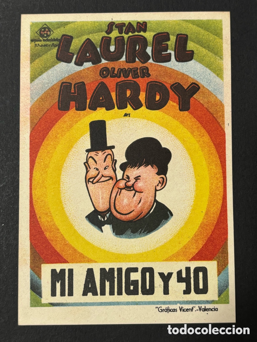 Cine: Programa mi amigo y yo Stan laurel y Oliver Hardy A14 - Foto 1
