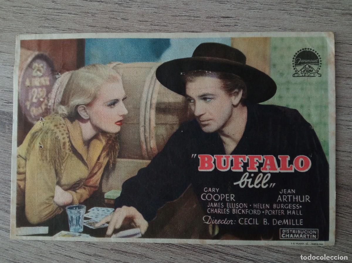 Cine: BUFFALO BILL, GARY COOPER, COLISEO CASTILLA - Foto 1