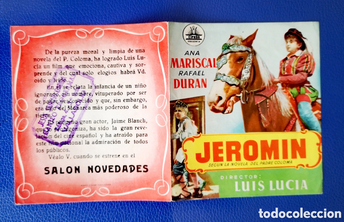 Cine: JEROMIN - ANA MARISCAL - Foto 2