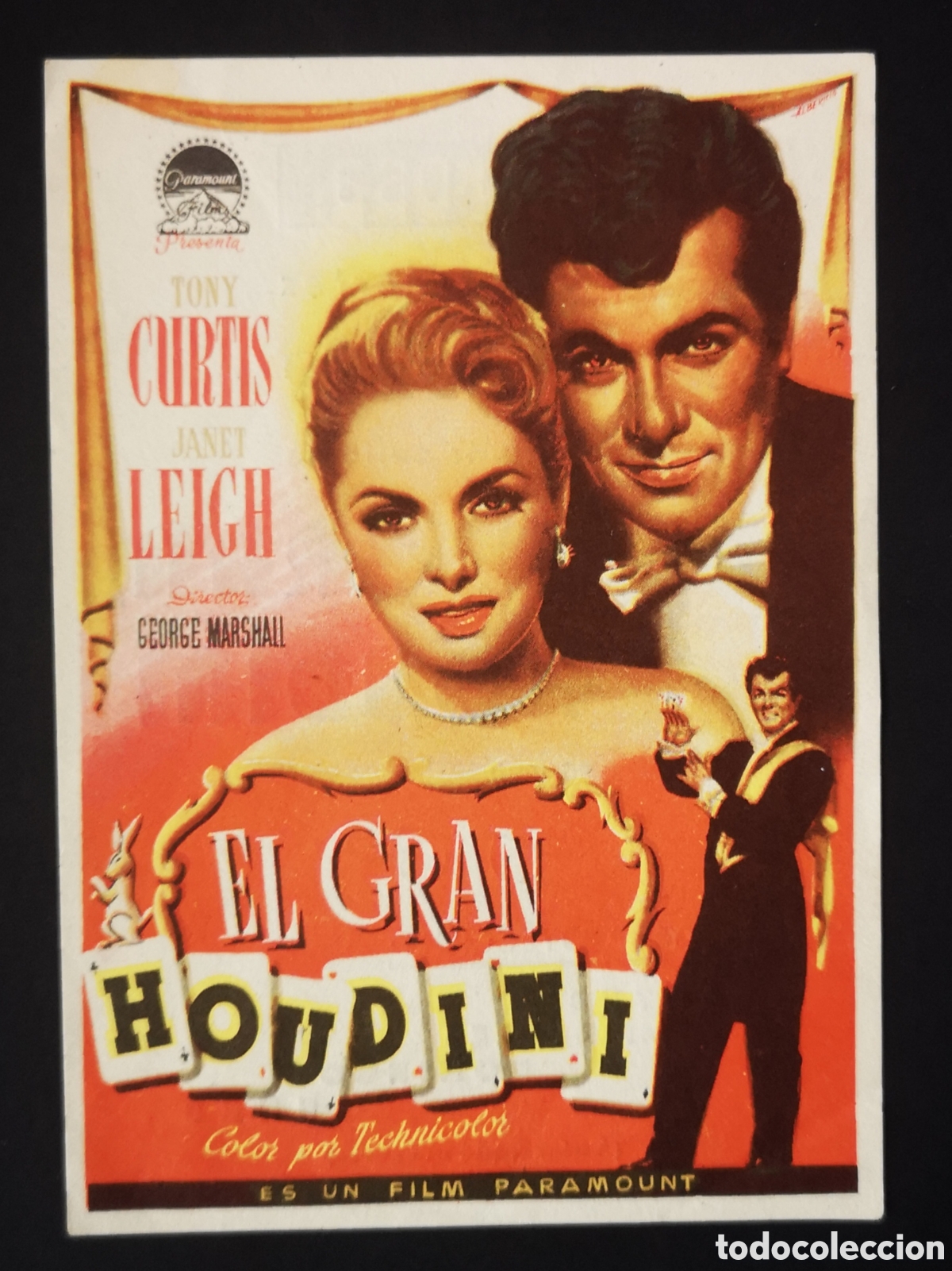 Cine: EL GRAN HOUDINI - TONY CURTIS - Foto 1