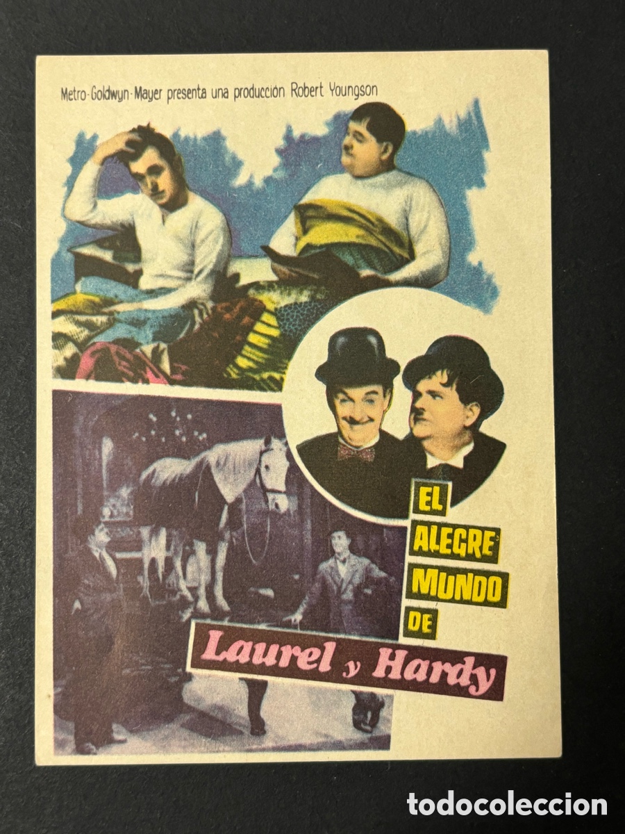 Cine: Programa el alegre mundo de Stan laurel Oliver Hardy A14 - Foto 1