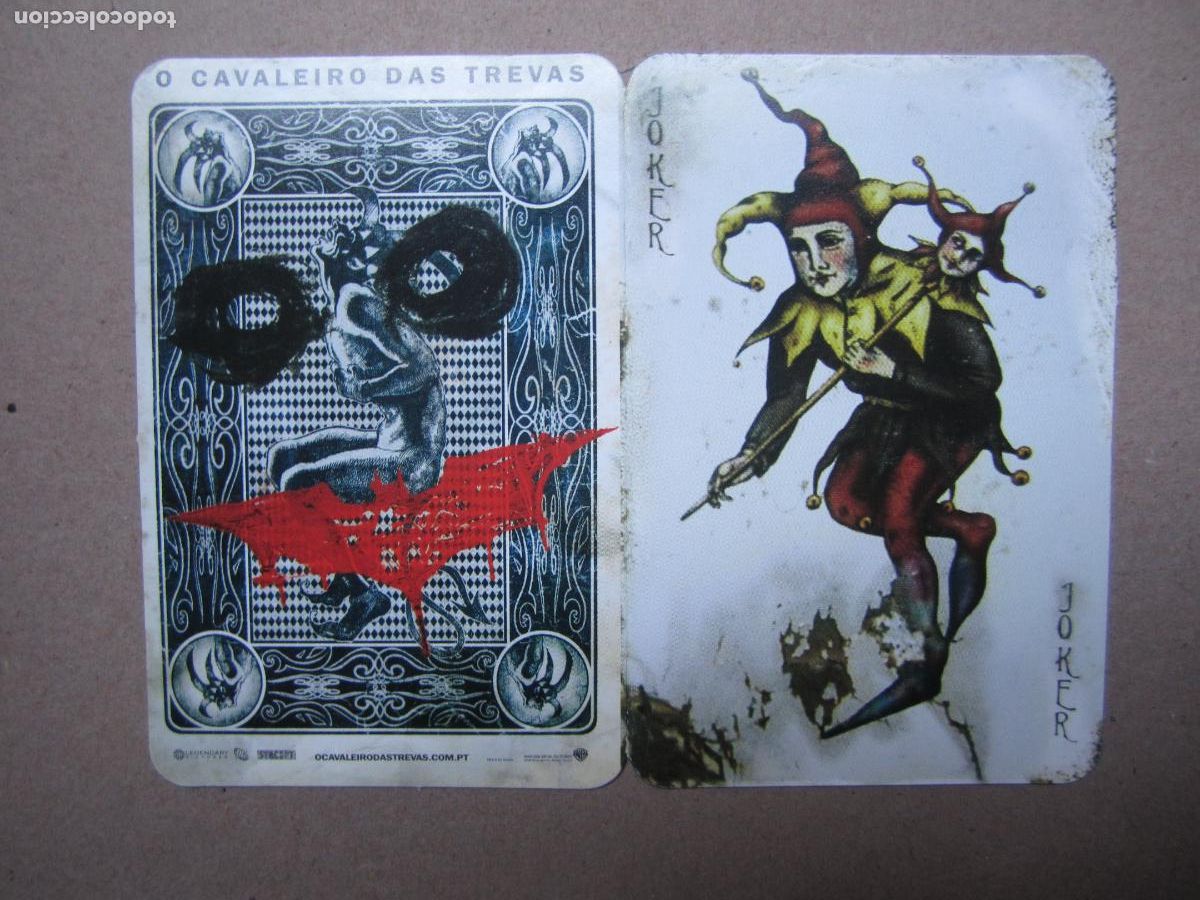 Cine: batman el caballero oscuro Dark Knigh - folleto mano original invitacion preestreno portugal - naipe