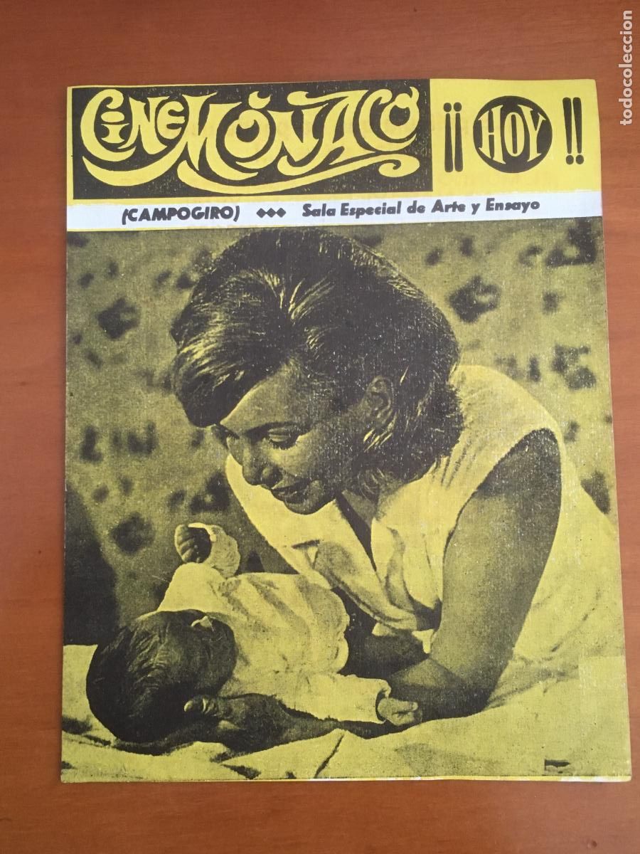 Kino: helga el milagro de la vida folleto mano original estreno con cine impreso cine monaco