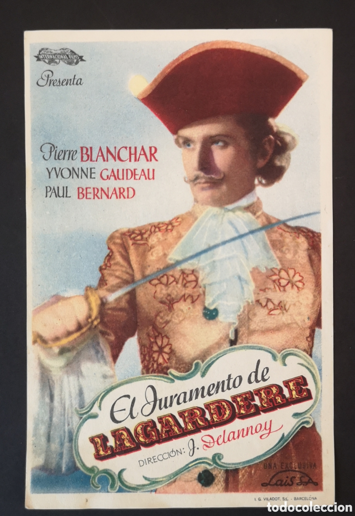 Cine: EL JURAMENTO DE LAGARDER&Eacute; - Foto 1