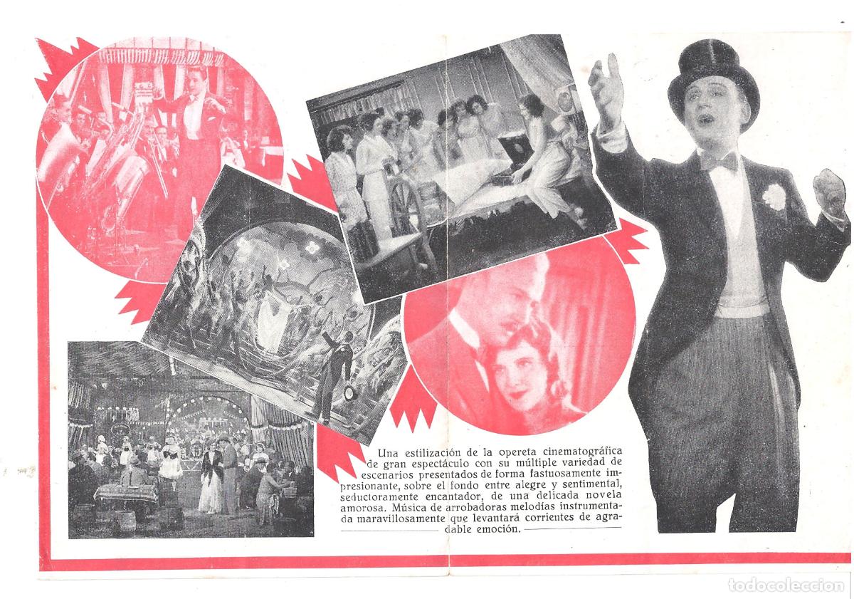 Cine: PTCC 809 MUSIC-HALL PROGRAMA DOBLE WILLI FORST FAY WALL - Foto 2