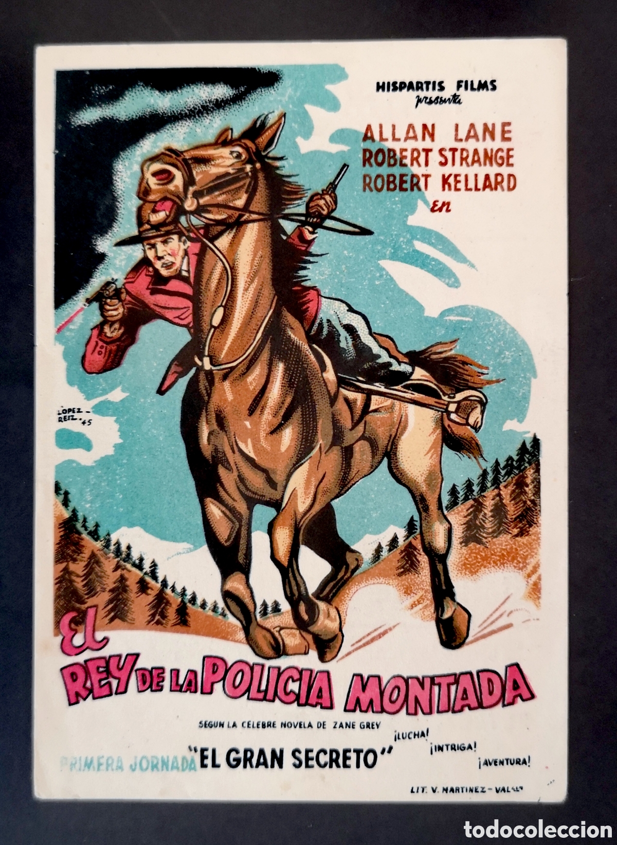 Cine: EL REY DE LA POLICIA MONTADA - Foto 1