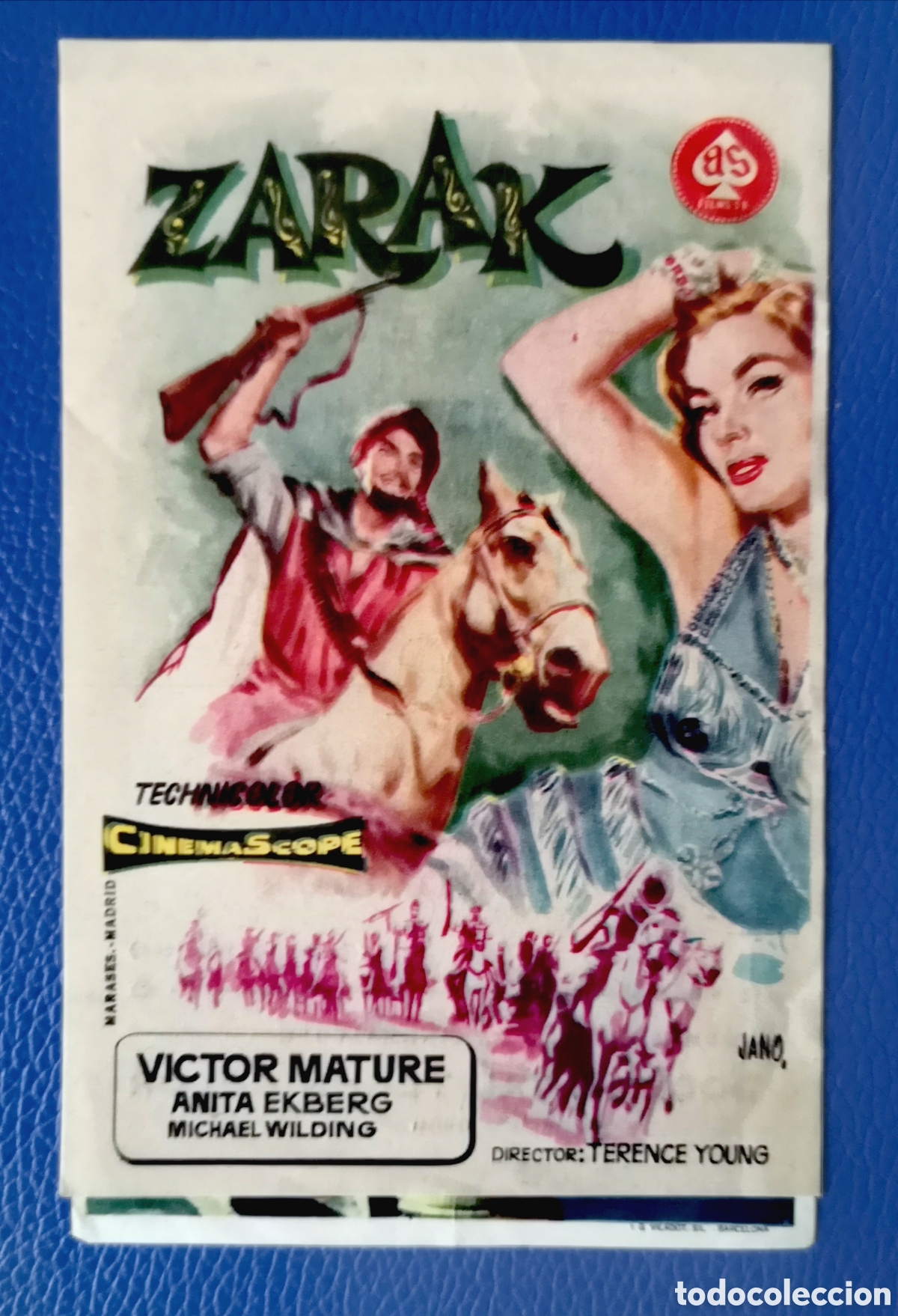 Cine: ZORAK - FOLLETO DE MANO - Foto 1