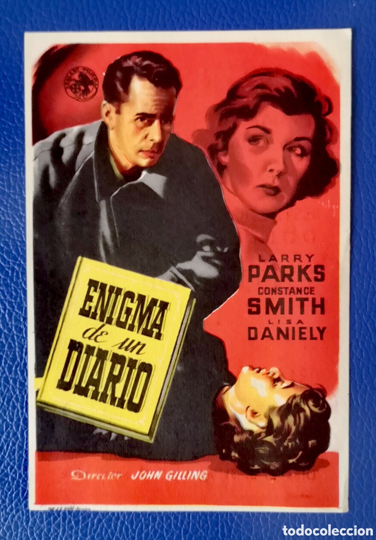 Cine: ENIGMA DE UN DIARIO - FOLLETO - Foto 1