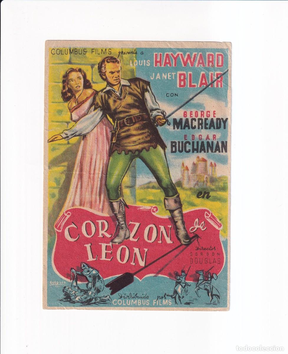 Cine: CORAZON DE LEON : LOUIS HAYWARD - Foto 1